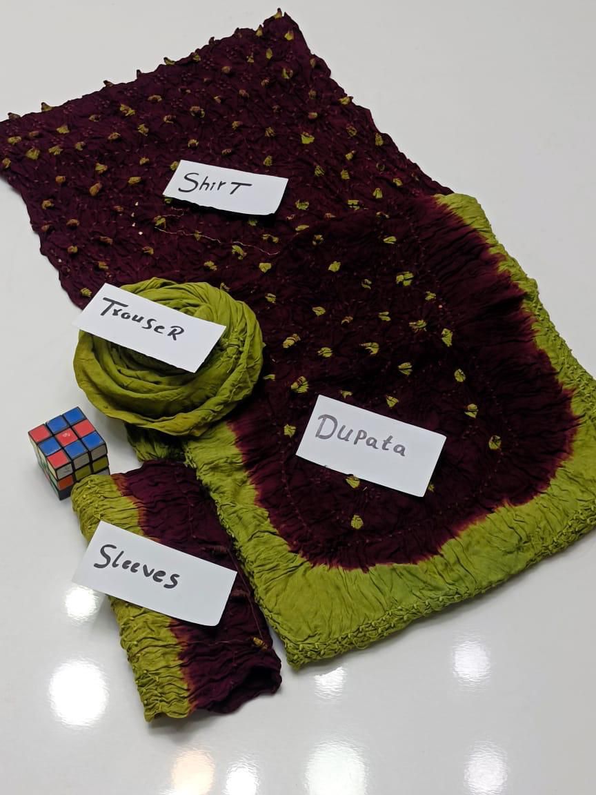 Most Demanding Handmade Lilian Chunri Ladies Dress